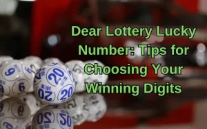 dear lottery lucky number